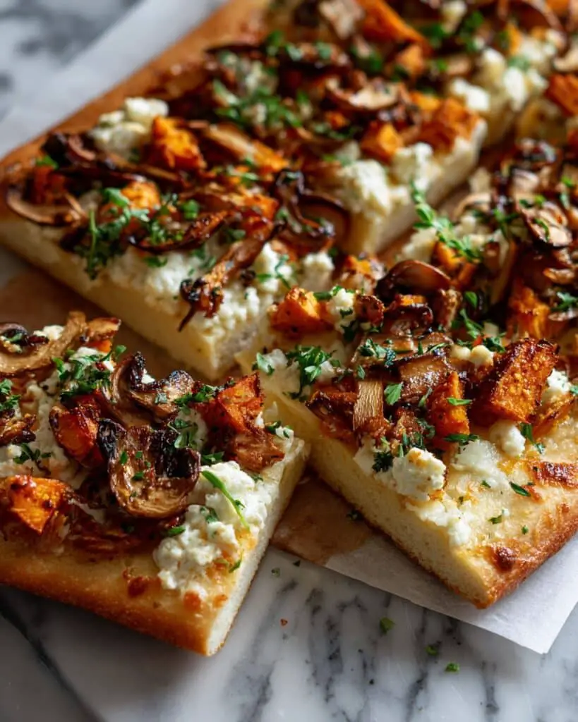 Butternut Squash & Mushroom Tart Recipe