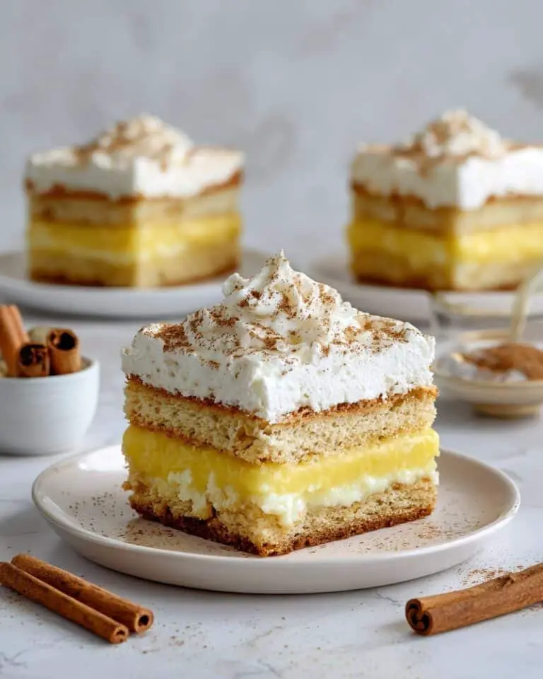 Eggnog Poke Cake Recipe