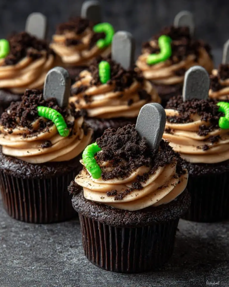 Halloween Graveyard Cupcakes Recipe