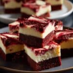 Red Velvet Cheesecake Swirl Brownies Recipe