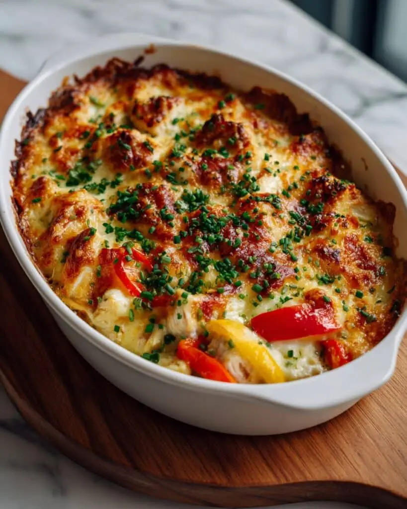 Delicious and Easy Chicken Fajita Casserole Recipe