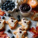 Vegan Blueberry Ghost Hand Pies Recipe