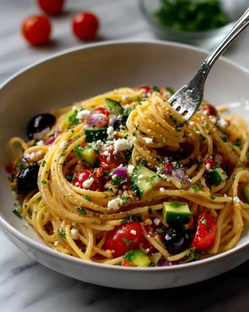Spaghetti Pasta Salad Recipe
