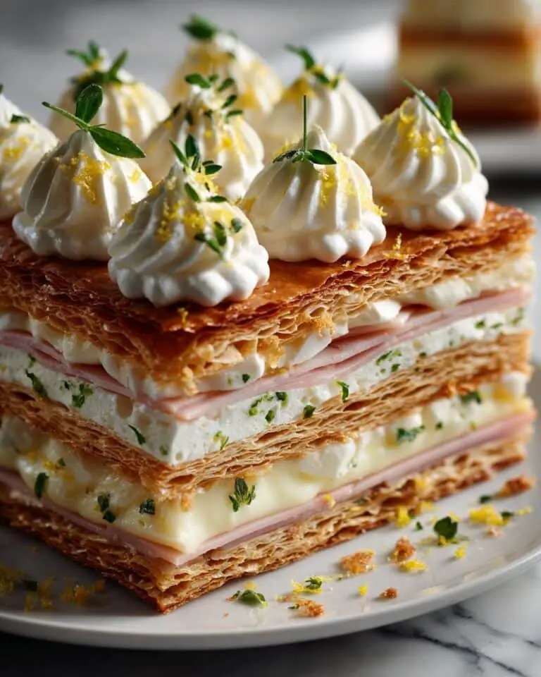 Lemon Ricotta Puff Pastry Mille-Feuille Recipe