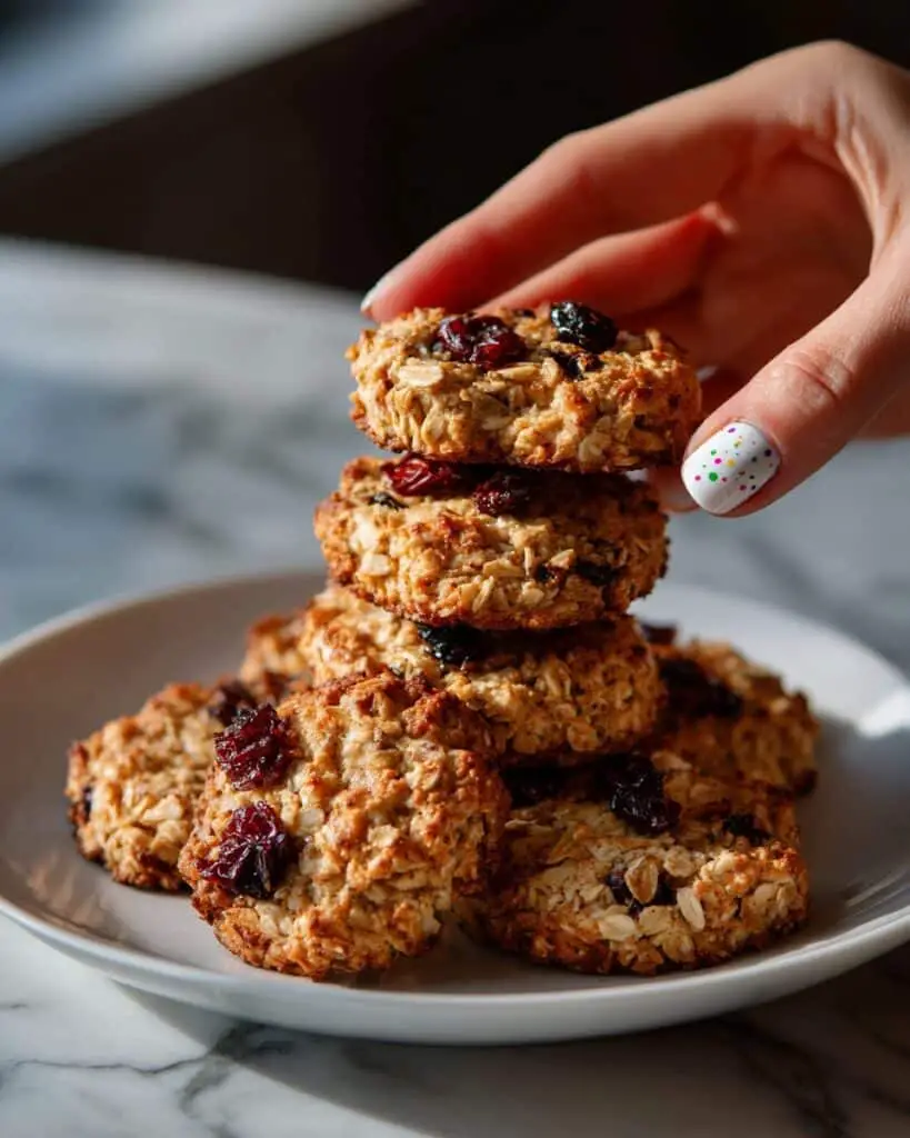Blueberry Oatmeal Breakfast Cookies Recipe