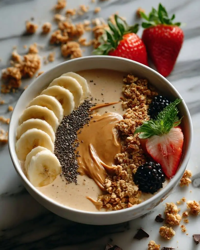 Creamy Greek Yogurt Peanut Butter Bowl Recipe
