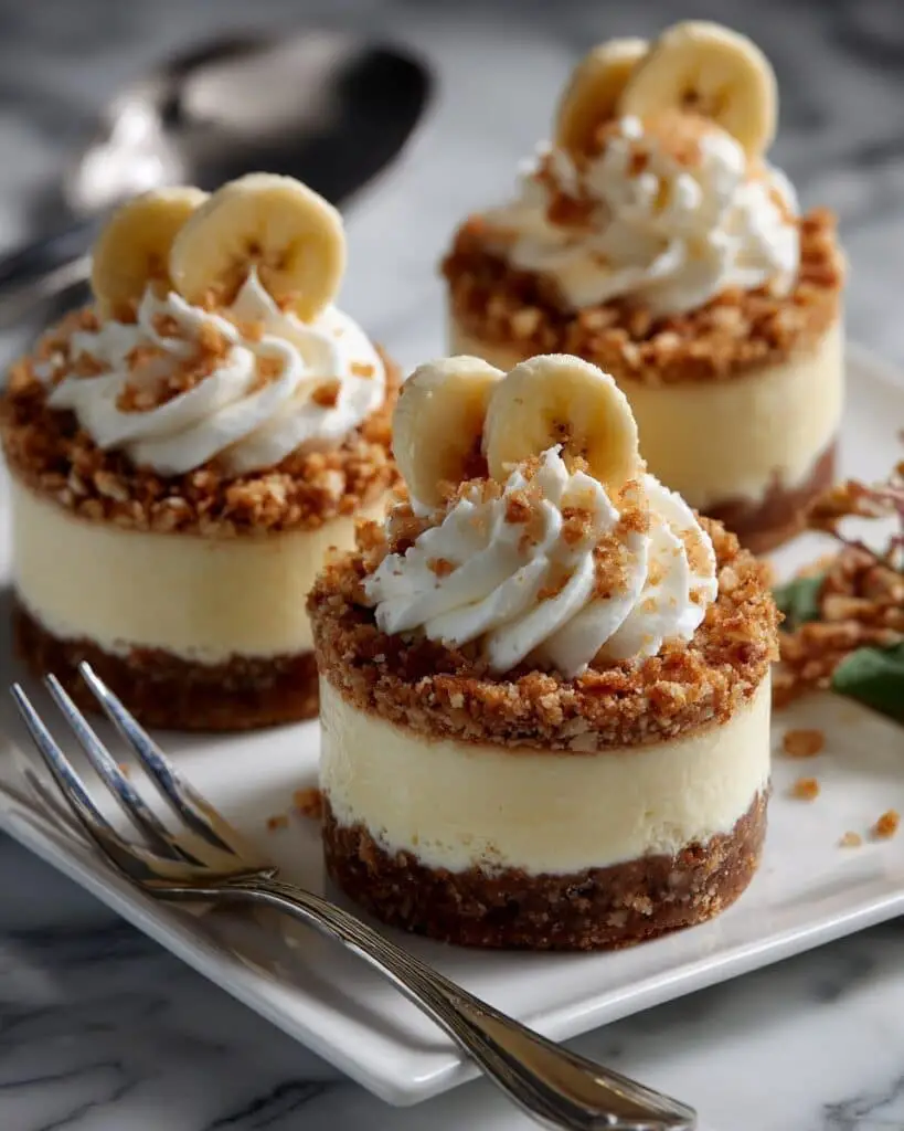 Mini Banana Pudding Cheesecakes Recipe