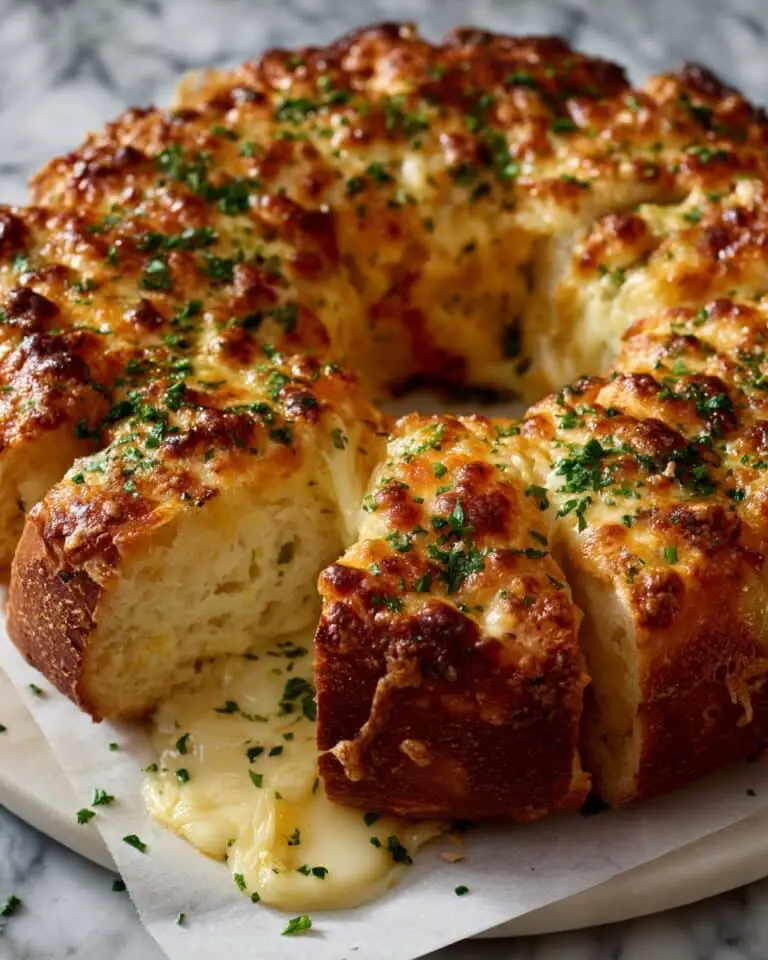 Creamy Chicken Alfredo Monkey Bread Recipe