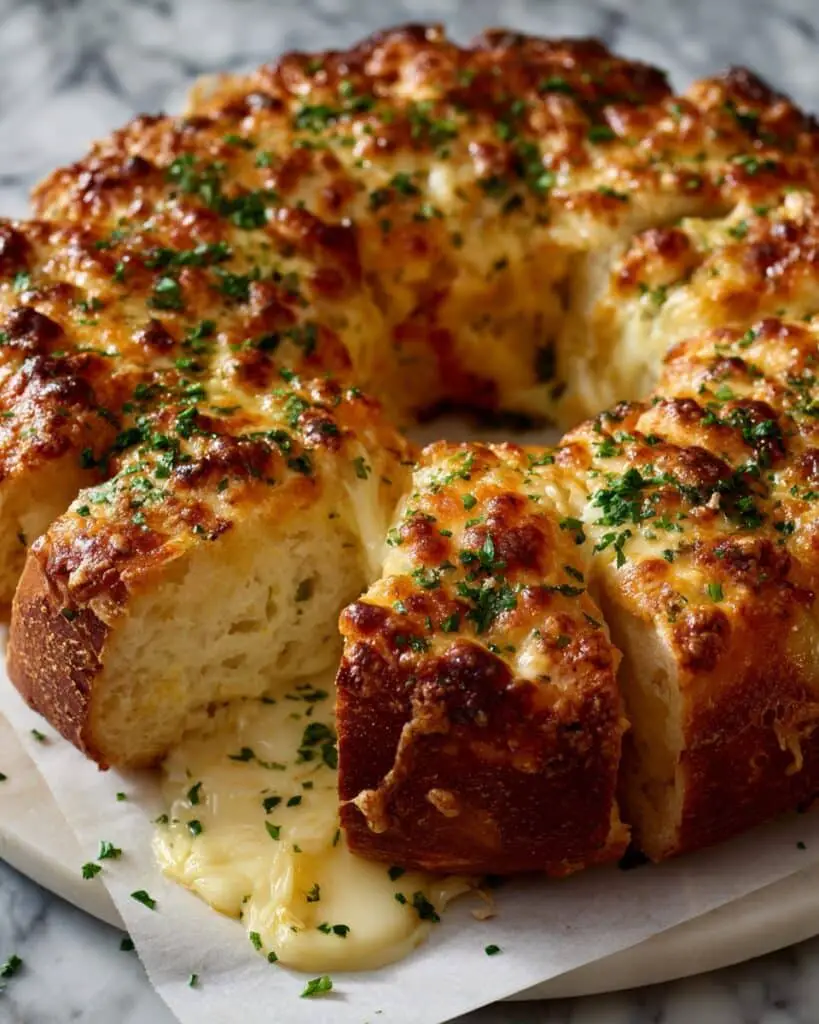 Creamy Chicken Alfredo Monkey Bread Recipe