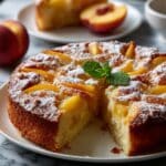 Fresh Peach Cake (Extra Peaches!) Recipe