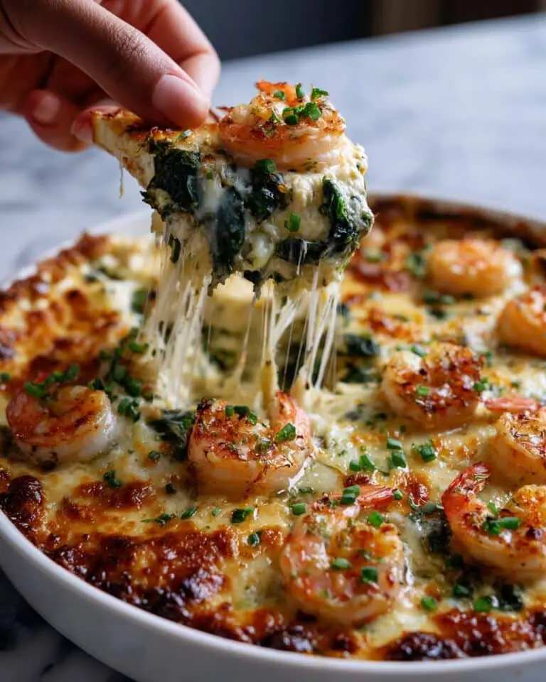 Creamy Shrimp and Crab Spinach Dip Recipe