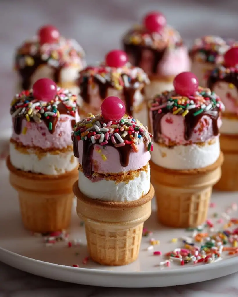 Ice Cream Cone Cake Pops Recipe