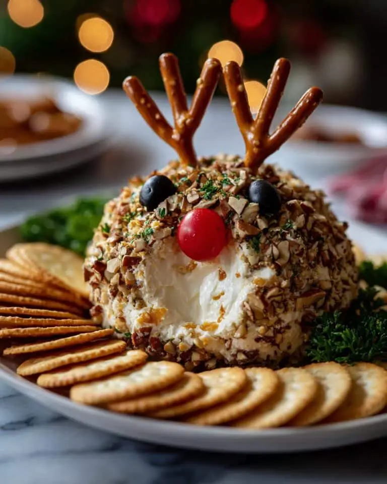 Reindeer Cheese Ball Recipe