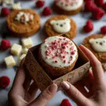 Vegan White Chocolate Raspberry Cookies Recipe