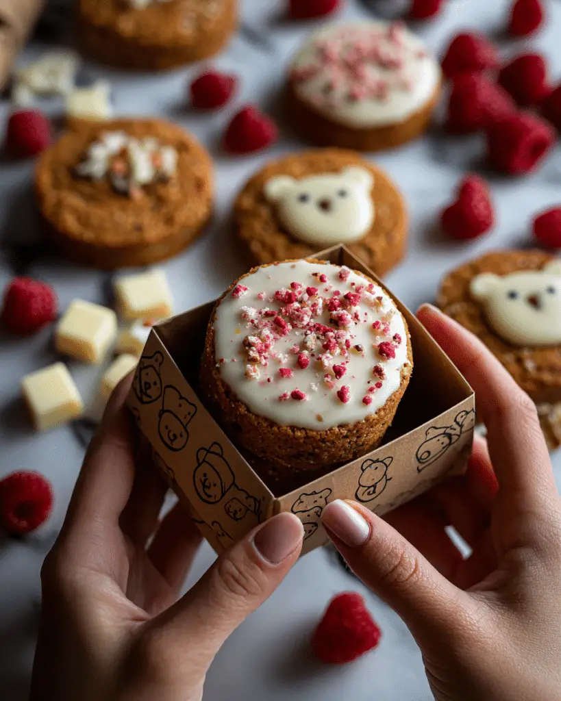 Vegan White Chocolate Raspberry Cookies Recipe