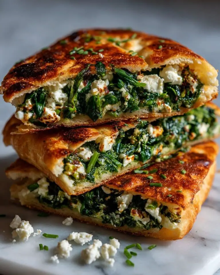 Delicious Gozleme: Traditional Turkish Flatbread Filled with Flavor Recipe