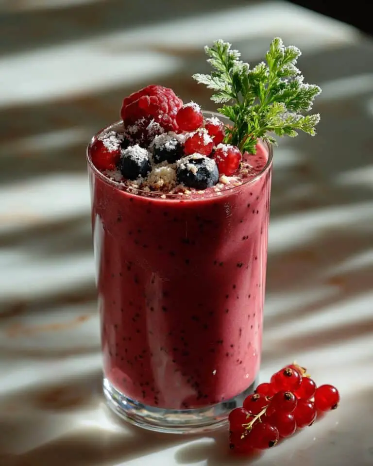 Mixed Berry Smoothie Recipe