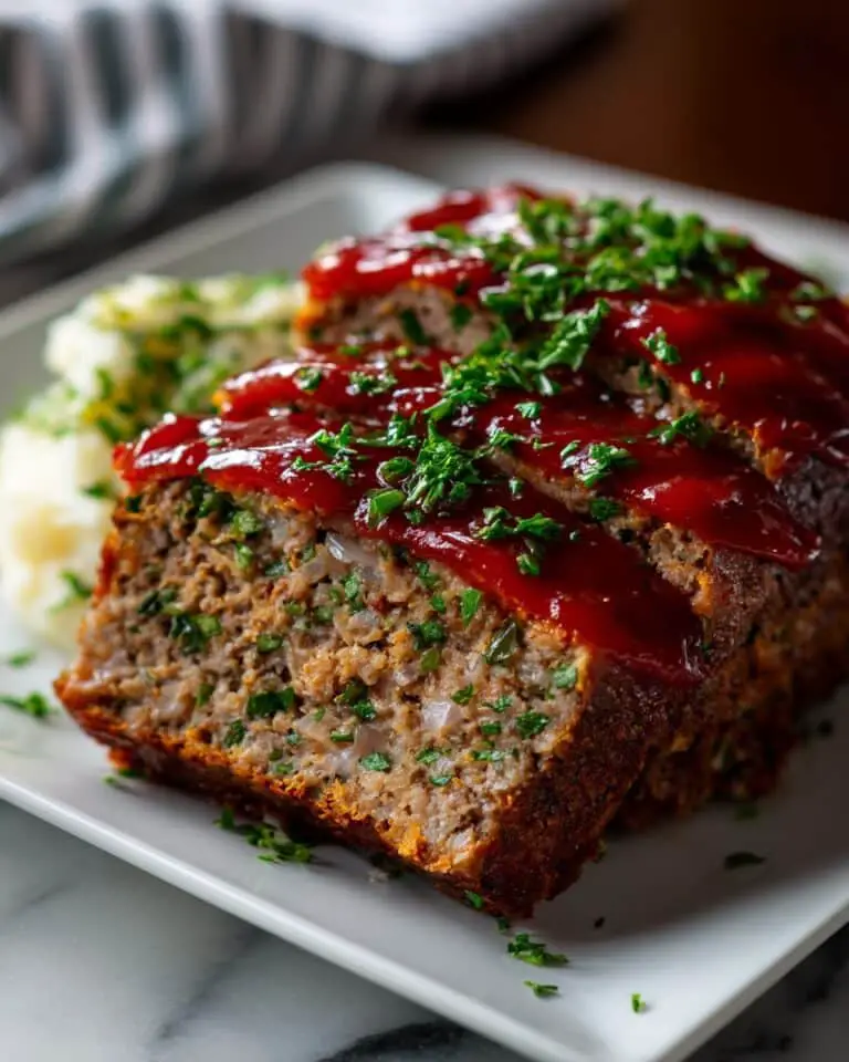 Juicy Gluten-Free Meatloaf (Taste Like Mom’s!) Recipe