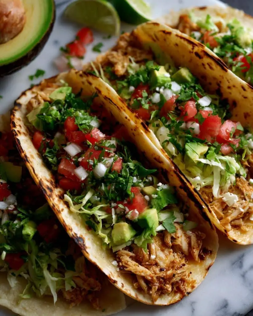 Slow Cooker Chicken Tacos (Dump and Go) Recipe