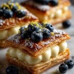 Blueberry Lemon Cream Pastries Recipe