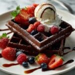 Indulgent Chocolate Waffles Recipe