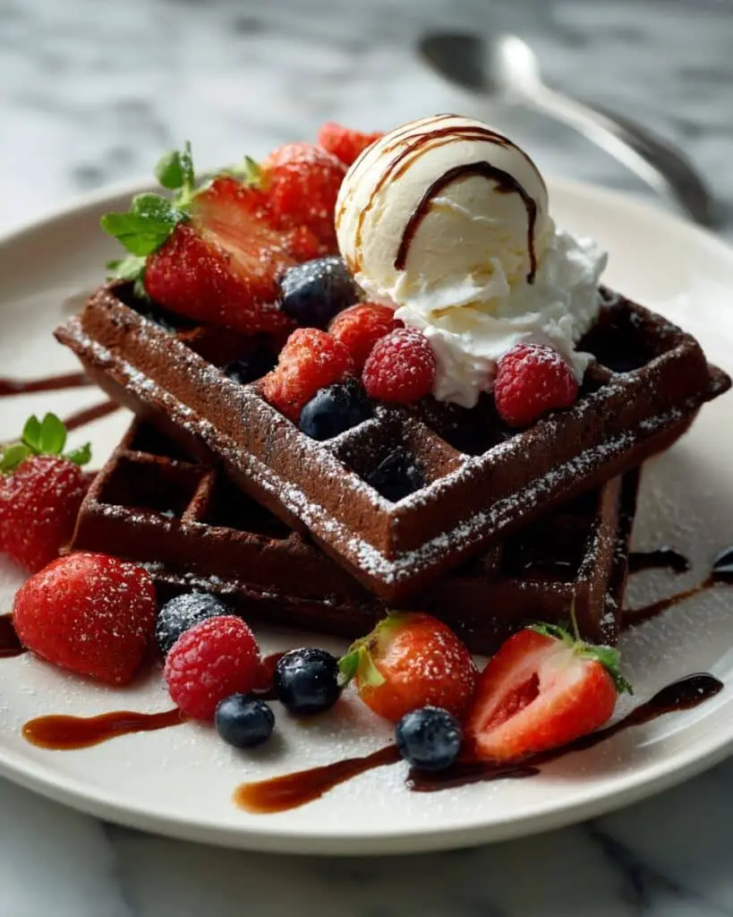 Indulgent Chocolate Waffles Recipe