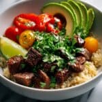 Beef Quinoa Power Bowl Recipe