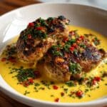 Creamy Mexican Chicken with Cheese Sauce Recipe