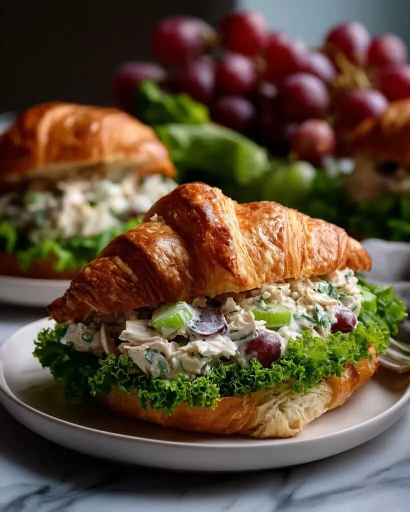 Best Chicken Salad Croissant Sandwiches Recipe