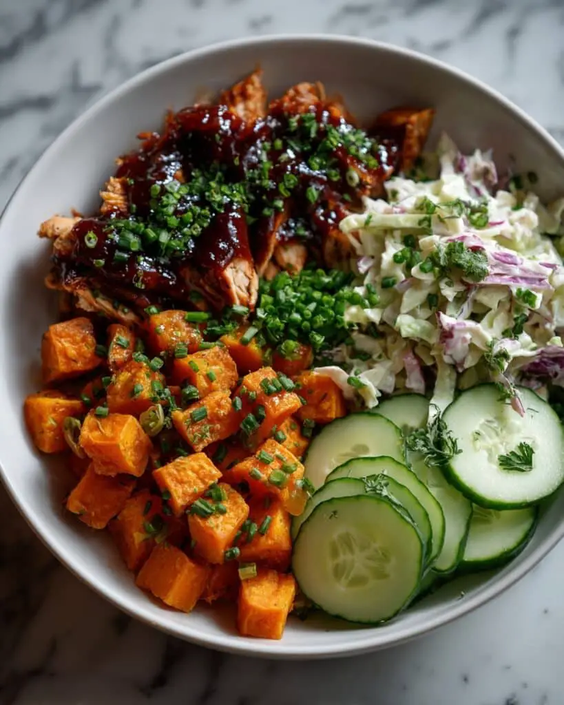 Flavor-Packed BBQ Chicken Bowls with Sweet Potatoes Recipe