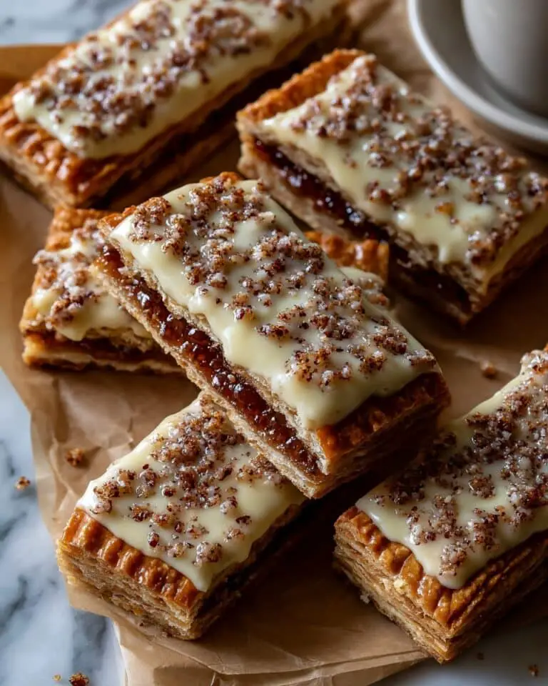 Homemade Frosted Brown Sugar Cinnamon Pop Tarts Recipe