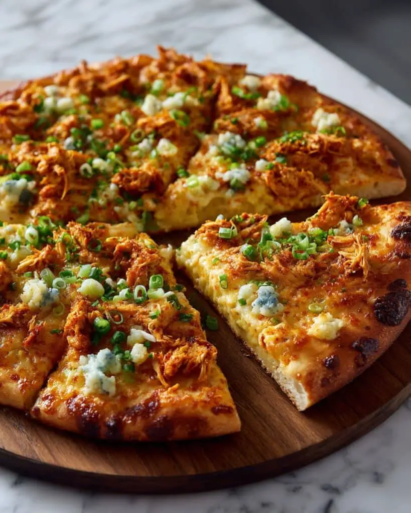 Easy Buffalo Chicken Pizza Recipe