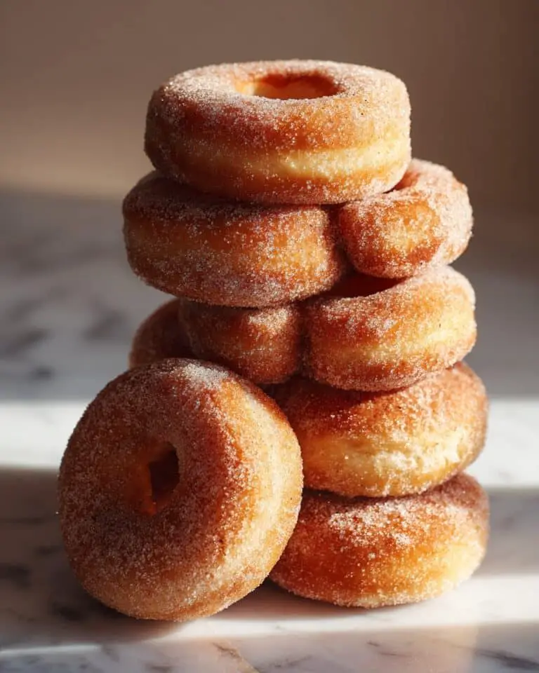 Cinnamon Sugar Pumpkin Donuts Recipe