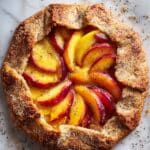Peach-Frangipane Galette Recipe