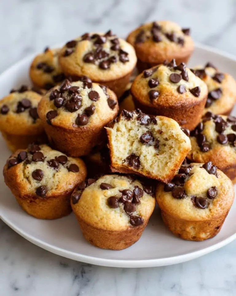 Lunchbox Mini Chocolate Chip Muffins Recipe