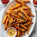 Crispy Baked Sweet Potato Fries Recipe