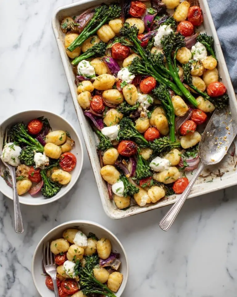 Delicious Sheet Pan Gnocchi Recipe