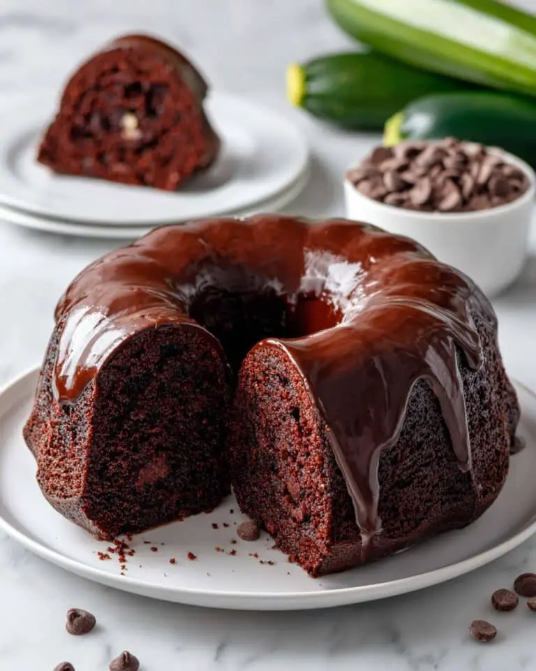 Zucchini Chocolate Bundt Cake Recipe