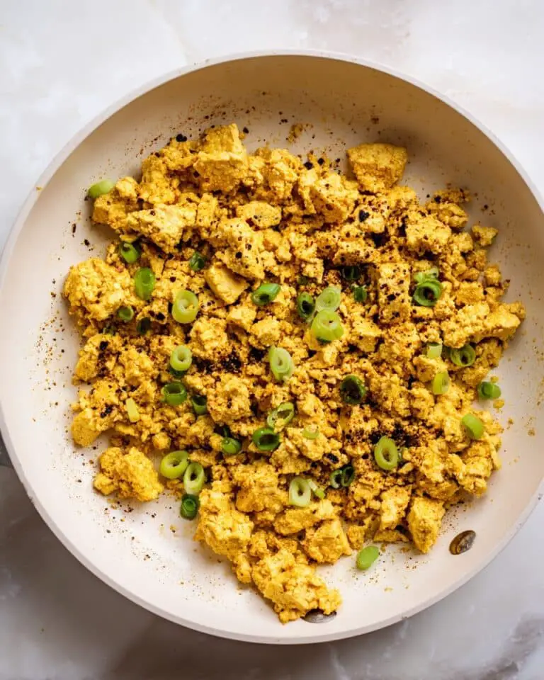 Creamy Tofu Scramble Recipe