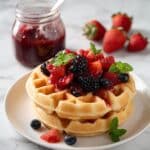 Homemade Buttermilk Waffles Recipe