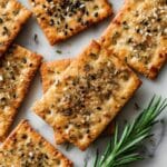 Homemade Artisan Crackers (4 Flavors) Recipe