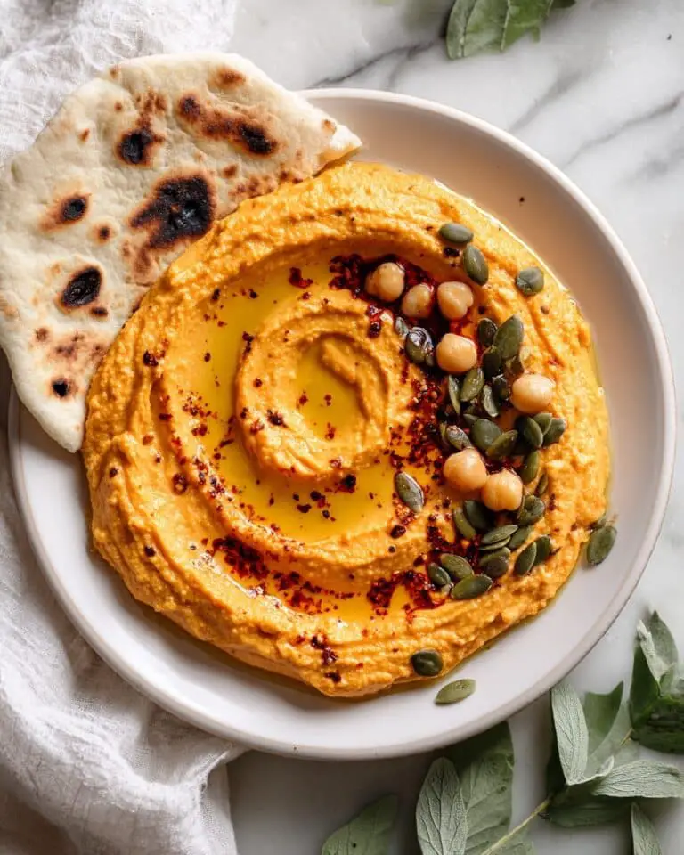 Pumpkin Chipotle Hummus Recipe