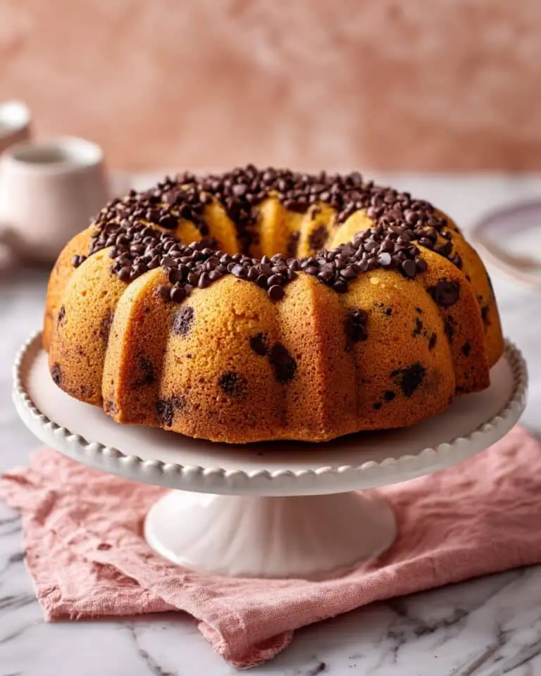 Easy Chocolate Chip Pound Cake Recipe for Busy Families Recipe