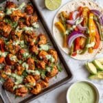12-Minute Baked Salmon Fajitas Recipe