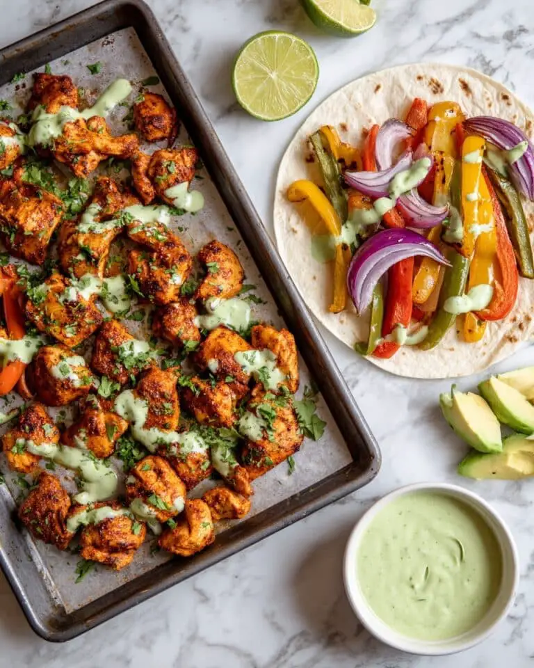 12-Minute Baked Salmon Fajitas Recipe