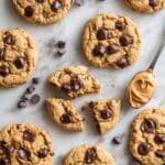 Chocolate Chip Peanut Butter Cookies Recipe