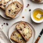 Crusty Cranberry Nut No Knead Bread Recipe
