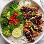 Honey Lime Chicken Rice Bowls Recipe