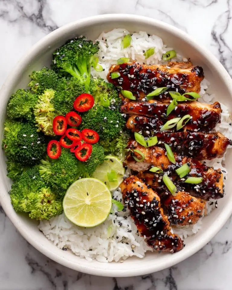 Honey Lime Chicken Rice Bowls Recipe