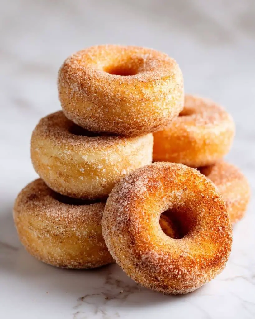 Cinnamon Sugar Pumpkin Donuts Recipe